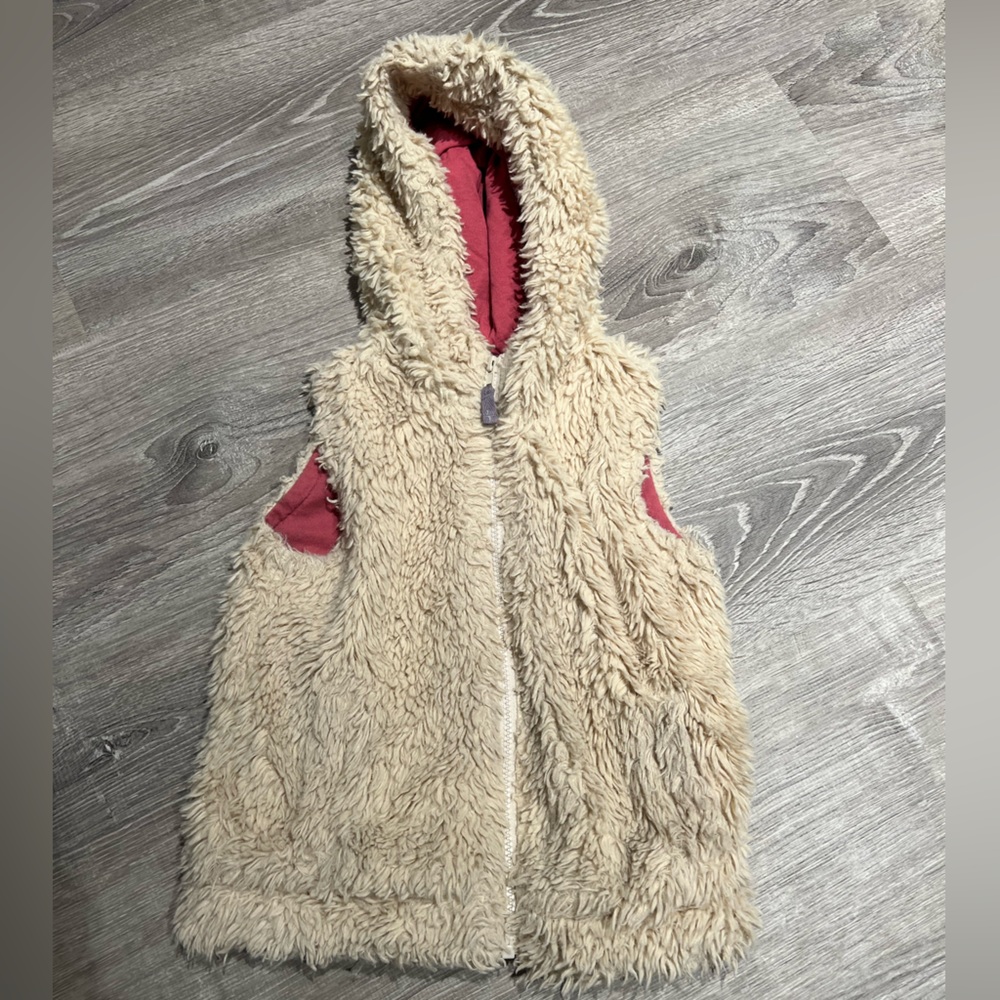 Girls Mini Boden Fleece Vest